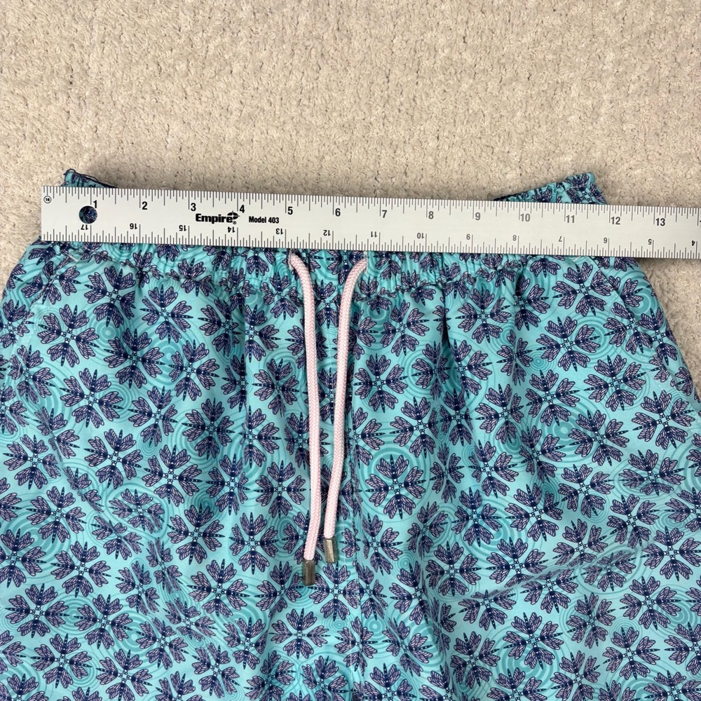 Peter Millar Swim‎ Trunks Mens Small Blue Seaside Collection Dragon Fly Print - Picture 10 of 14